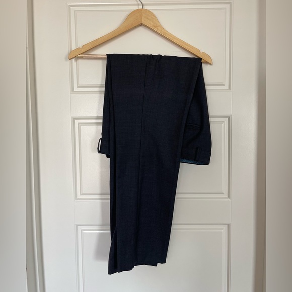 Original Penguin Suit Pants, Blue/Grey, 34x30 slim - Picture 2 of 2